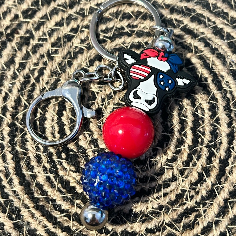 Patriotic Keychain